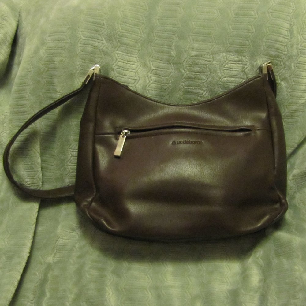 Liz Claiborne Brown Shoulder Bag Purse
